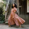The Marie Dress | Leaf Dot Rooibos sold by Christy Dawn