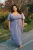 The Katrina Dress Extended | Lavender Violet sold by Christy Dawn