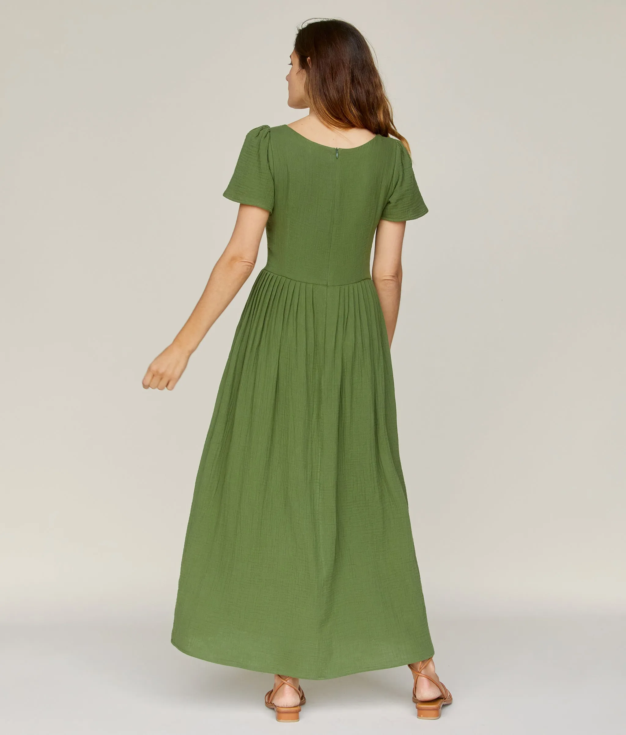 The Scarlet Dress Petites | Forest Gauze sold by Christy Dawn product image thumbnail 4