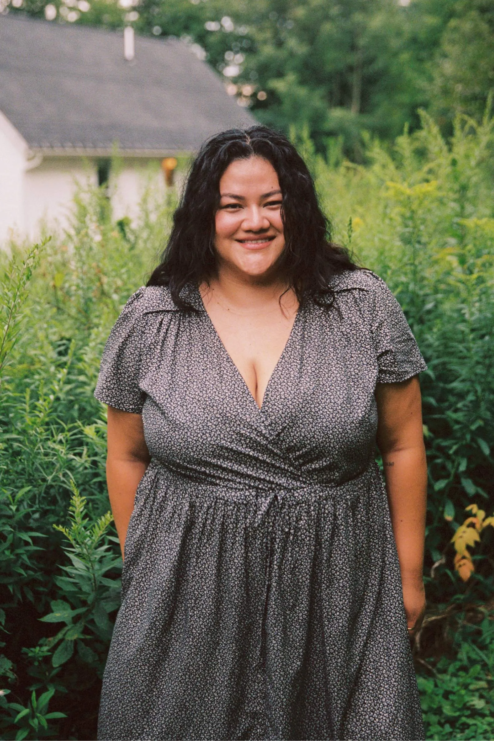 The Dawn Dress Extended | Midnight Floral sold by Christy Dawn product image thumbnail 2