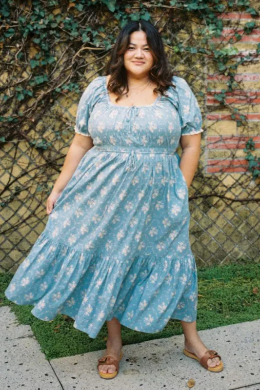 The Brynne Dress Extended | Spruce Bouquet sold by Christy Dawn