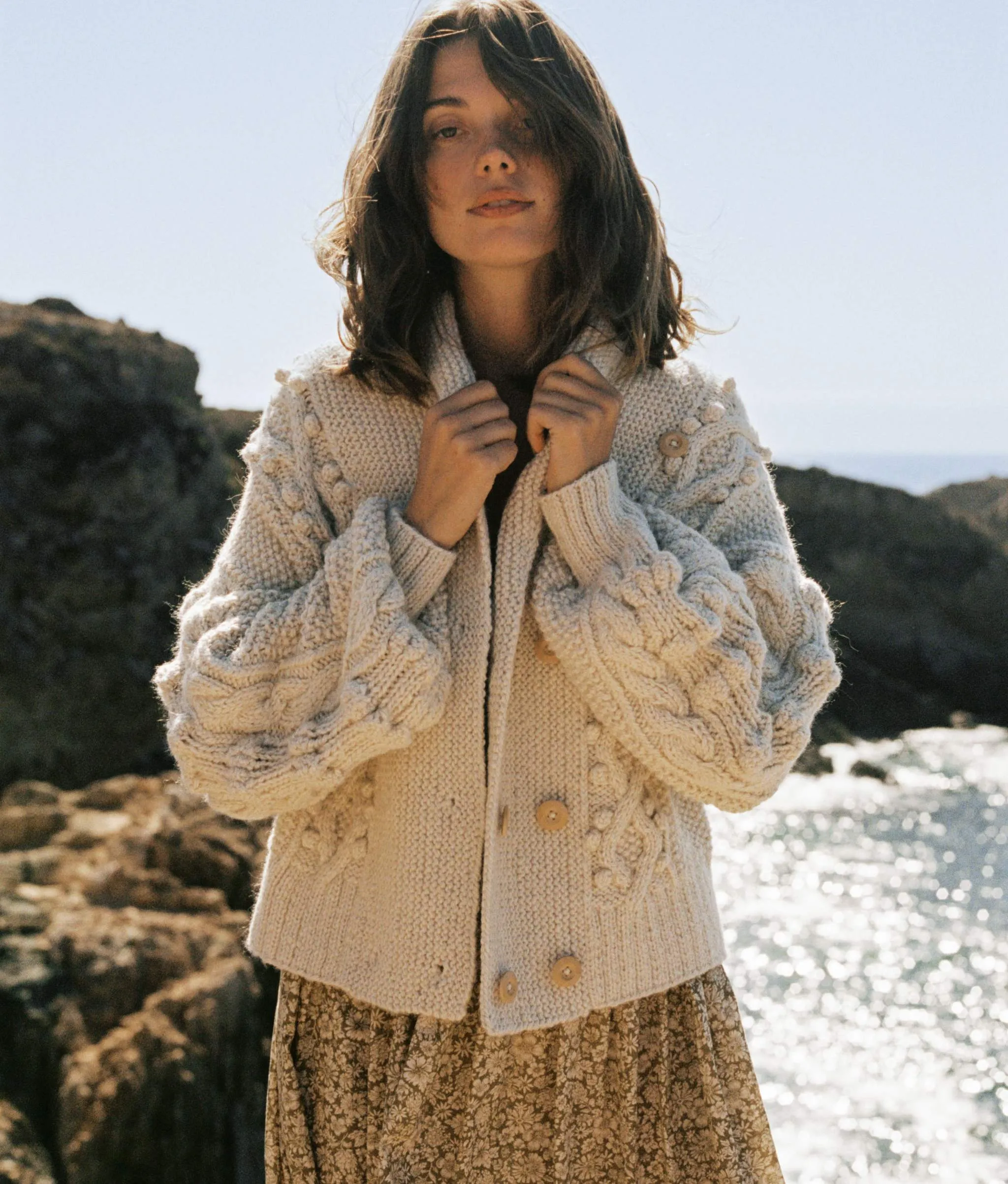 The Regina Cardigan | Natural sold by Christy Dawn product image thumbnail 4