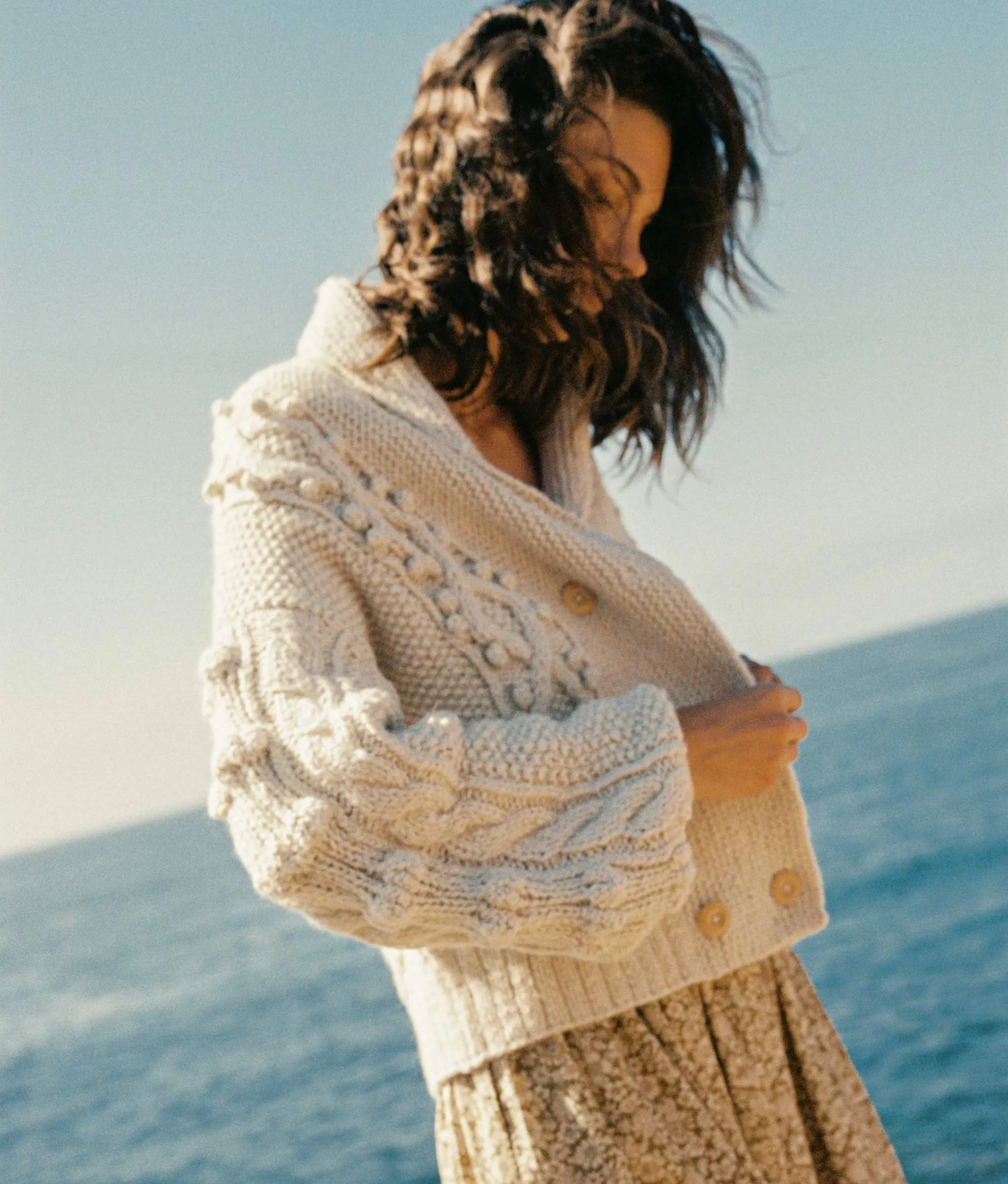 The Regina Cardigan | Natural sold by Christy Dawn product image thumbnail 5
