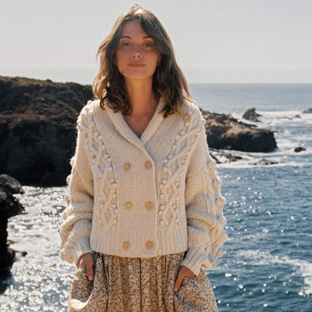 The Regina Cardigan | Natural sold by Christy Dawn product image thumbnail 2