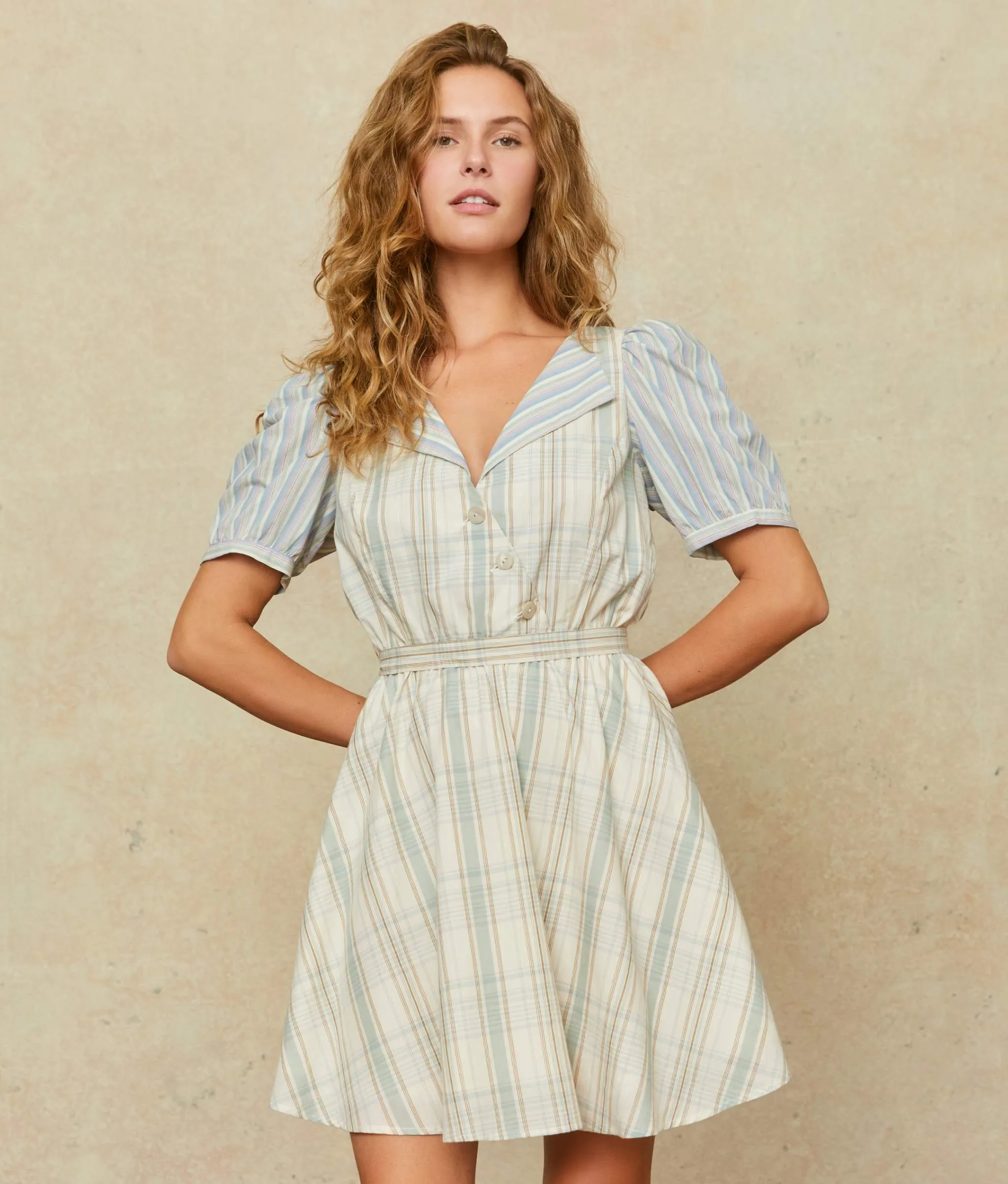 The Margaux Dress | Vintage Plaid sold by Christy Dawn product image thumbnail 3