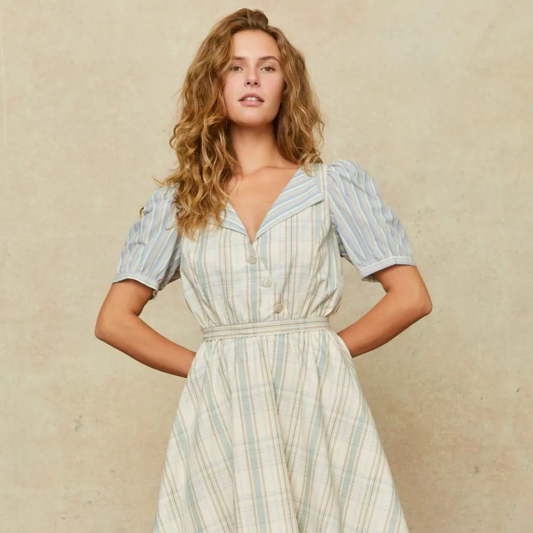 The Margaux Dress | Vintage Plaid sold by Christy Dawn product image thumbnail 2