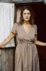 The Dawn Dress | Magenta Blooming Vine sold by Christy Dawn