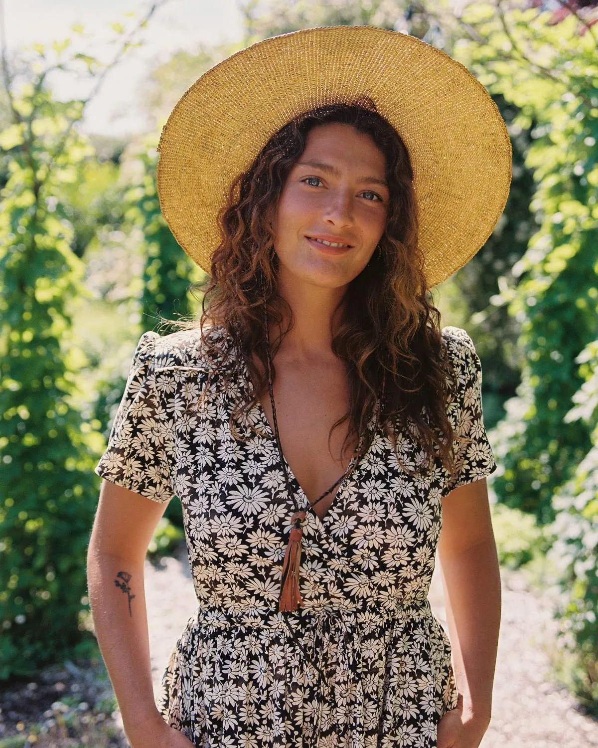 The Dawn Dress Petites | Night Chamomile sold by Christy Dawn