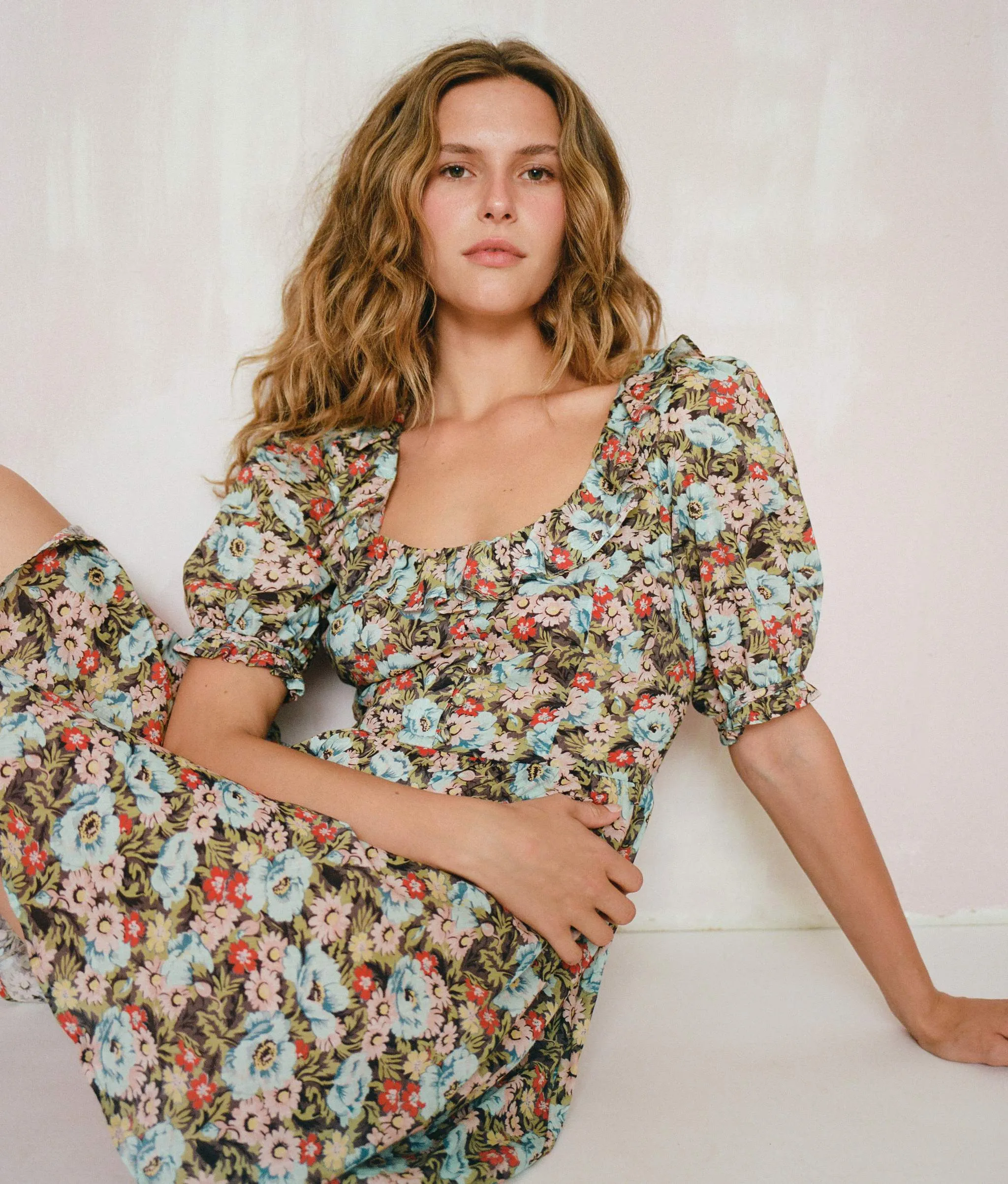 The Delia Dress | Matilija Blue sold by Christy Dawn product image thumbnail 5