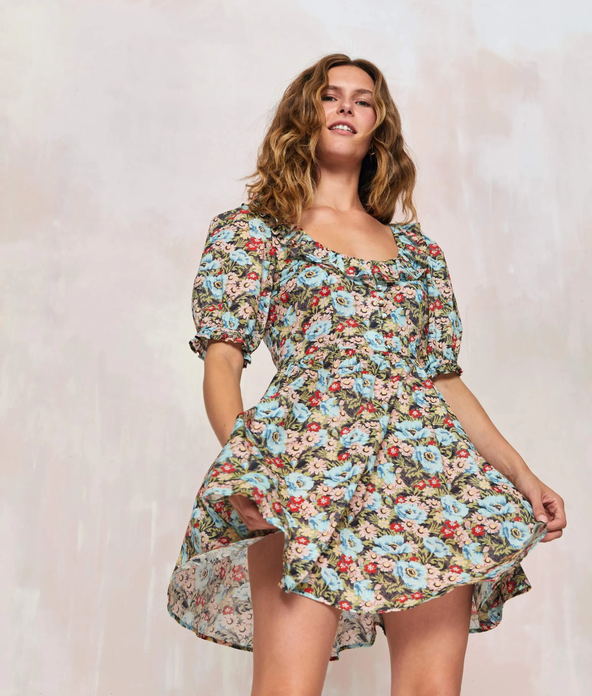 The Delia Dress | Matilija Blue sold by Christy Dawn product image thumbnail 2