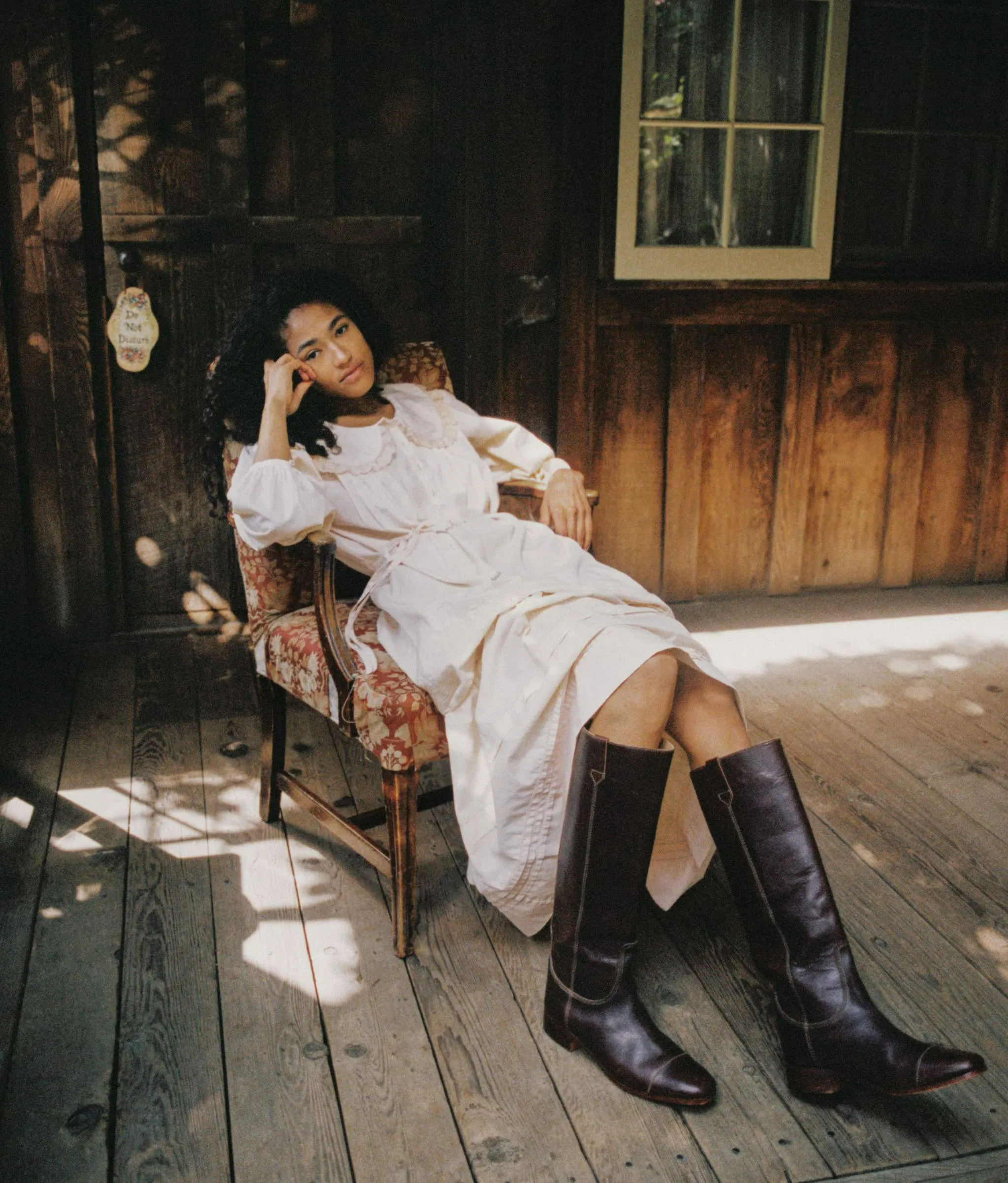 The Yoko Boot | Mahogany sold by Christy Dawn product image thumbnail 3