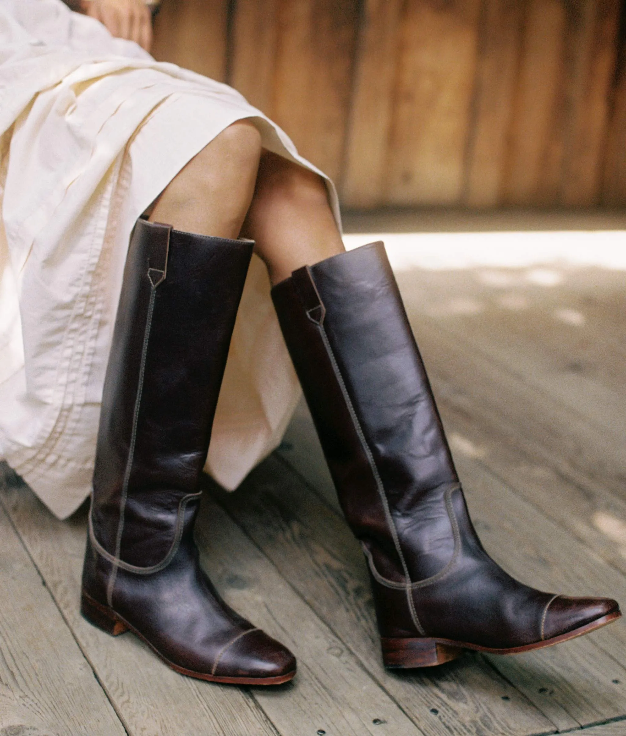 The Yoko Boot | Mahogany sold by Christy Dawn product image thumbnail 2