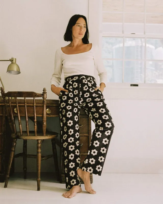 The Ava Pant | Noir Daisy sold by Christy Dawn