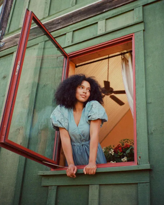 The Dahlia Dress | Freesia Embroider sold by Christy Dawn