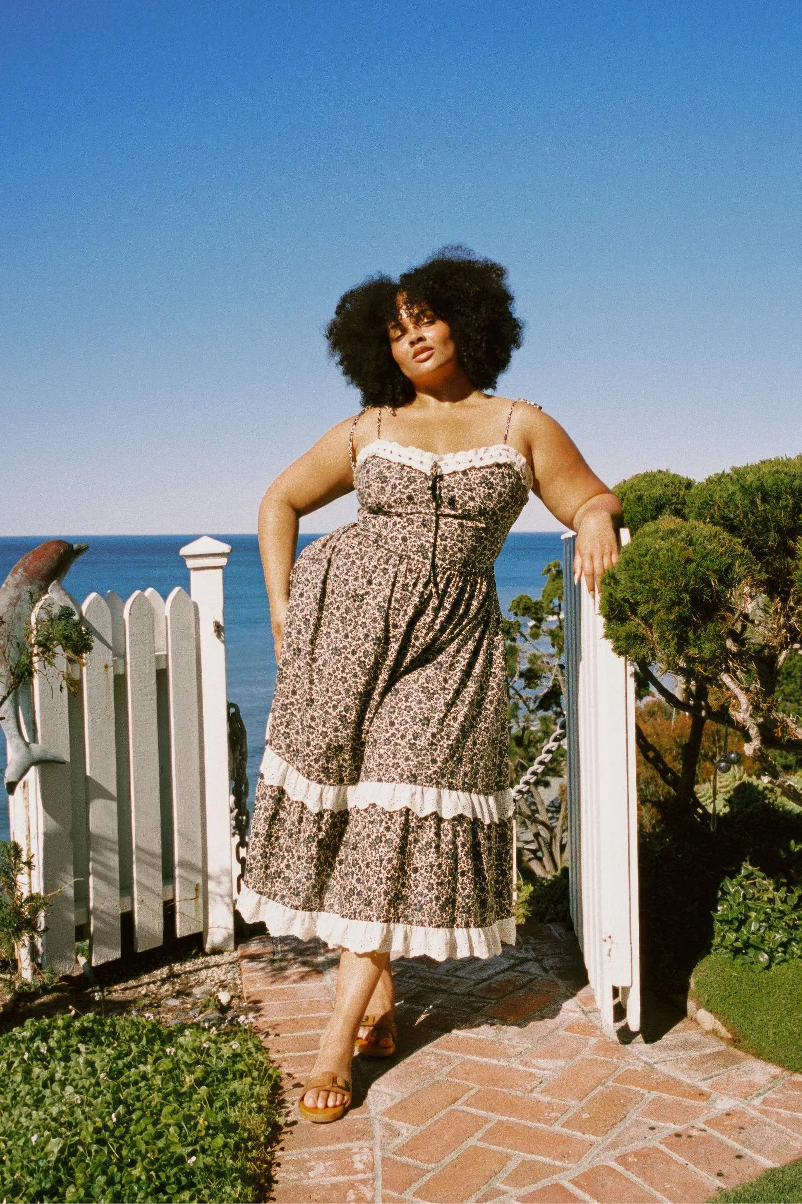 The Emma Dress Extended | Daisy Black sold by Christy Dawn product image thumbnail 4