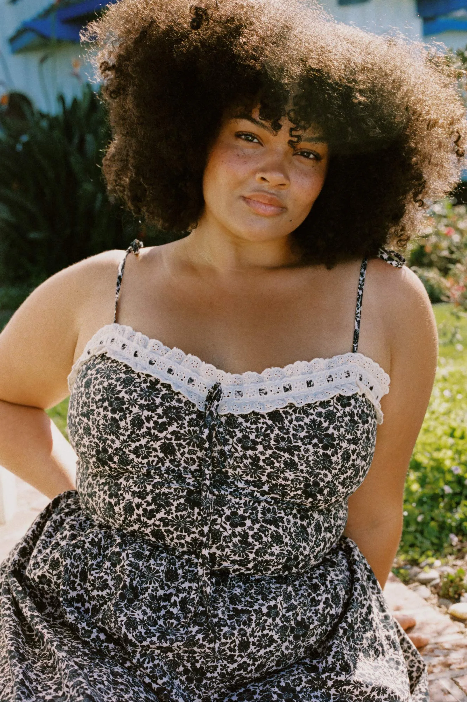 The Emma Dress Extended | Daisy Black sold by Christy Dawn product image thumbnail 3