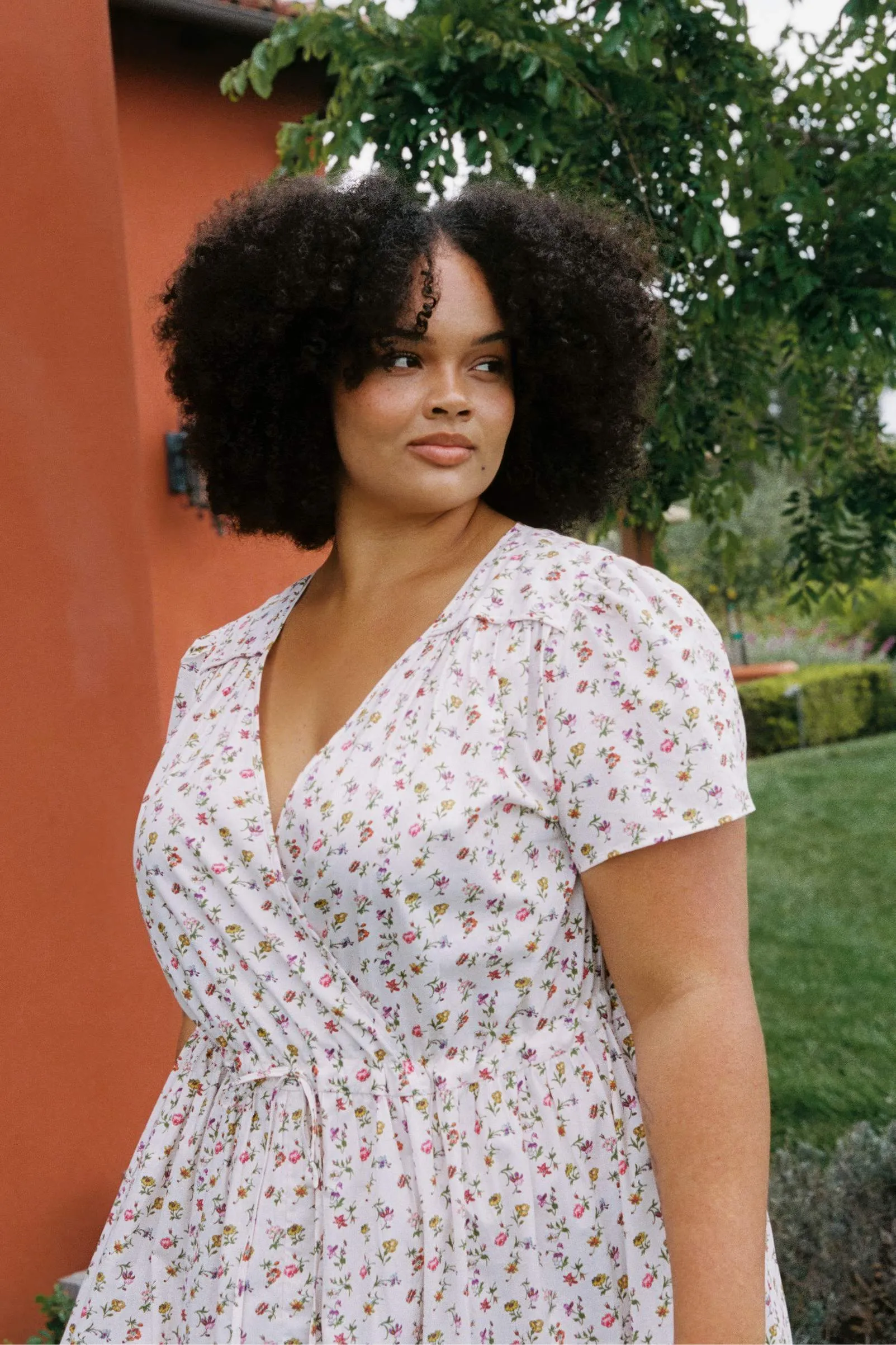 The Dawn Dress Extended | Cream Garden sold by Christy Dawn product image thumbnail 2