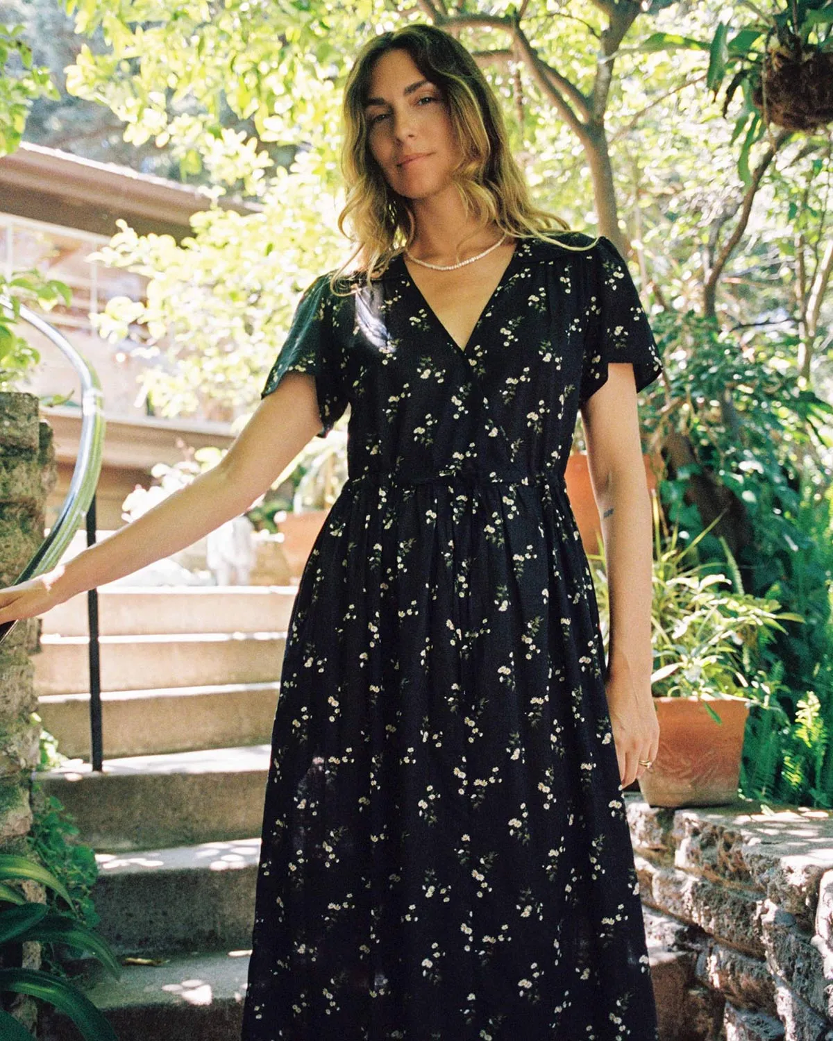 The Dawn Dress | Noir Dancing Chamomile sold by Christy Dawn