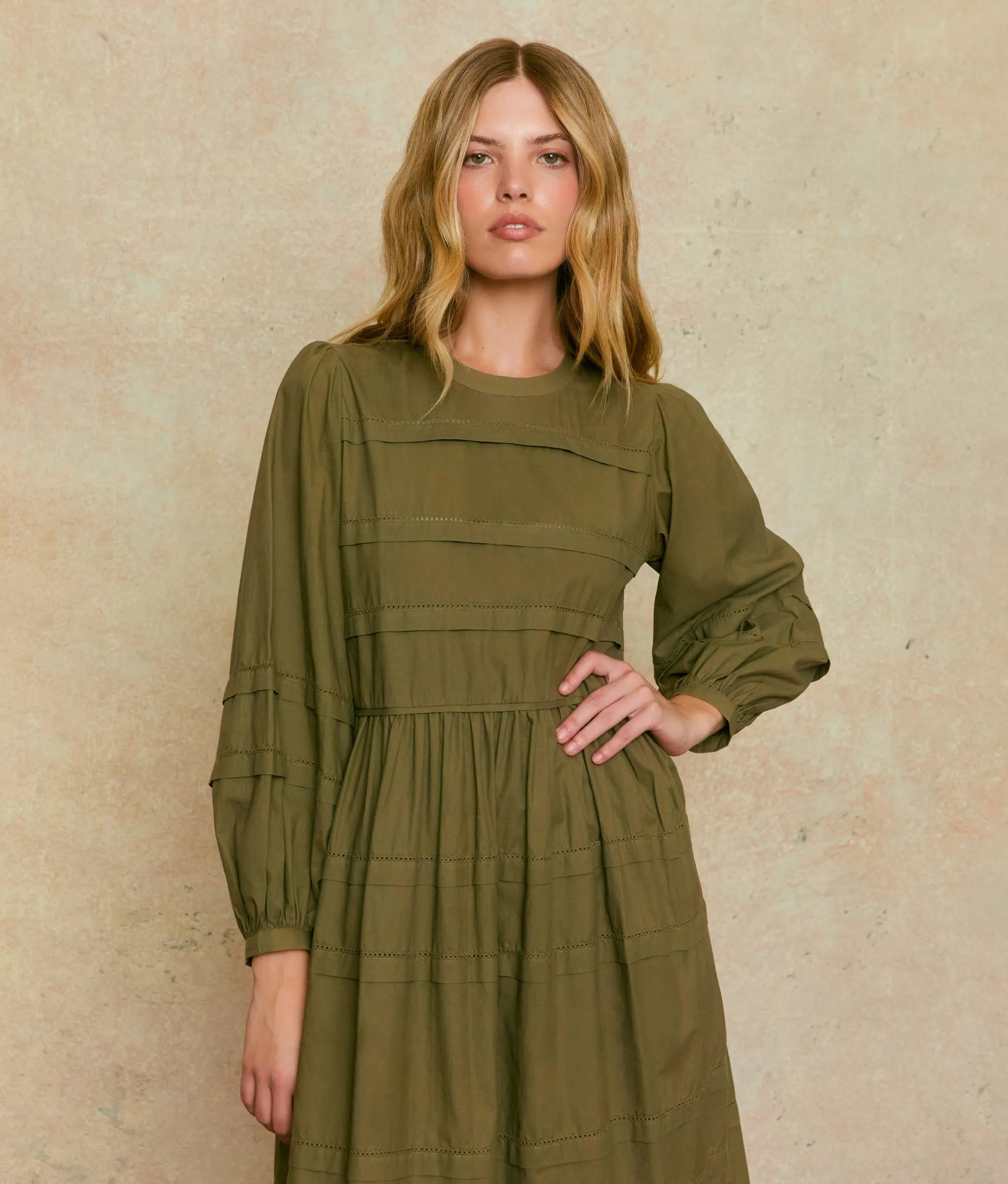 The Mae Dress | Olive sold by Christy Dawn product image thumbnail 2