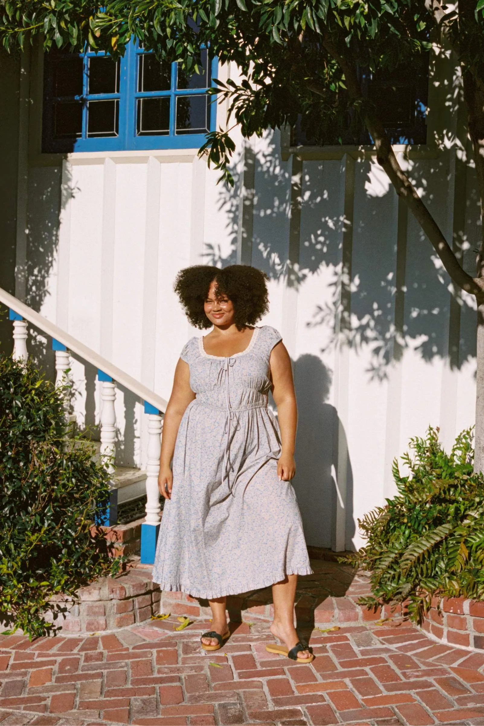 The Kelly Dress Extended | Daisy Blue sold by Christy Dawn product image thumbnail 5