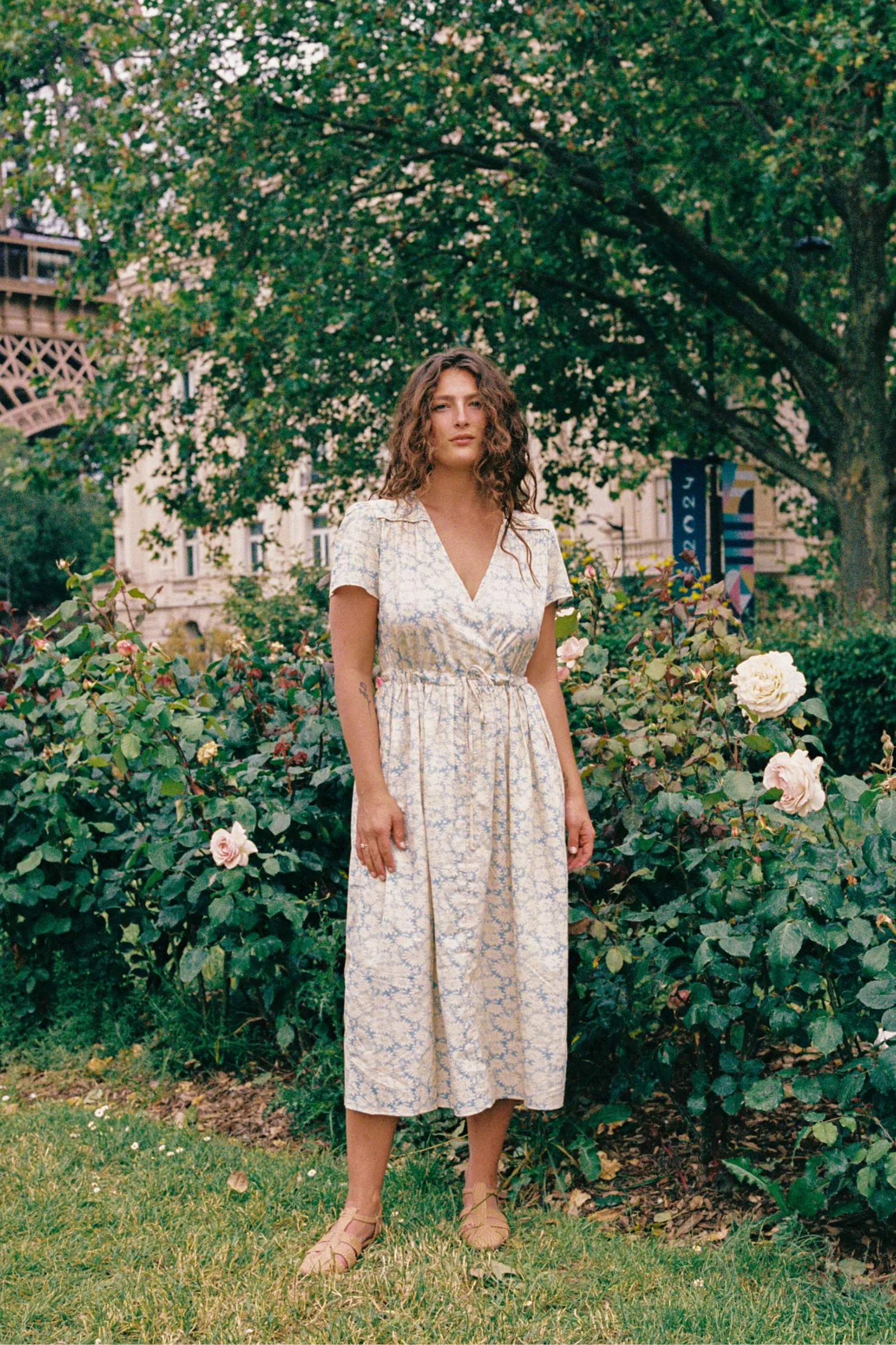 The Dawn Dress | Sky Chamomile sold by Christy Dawn