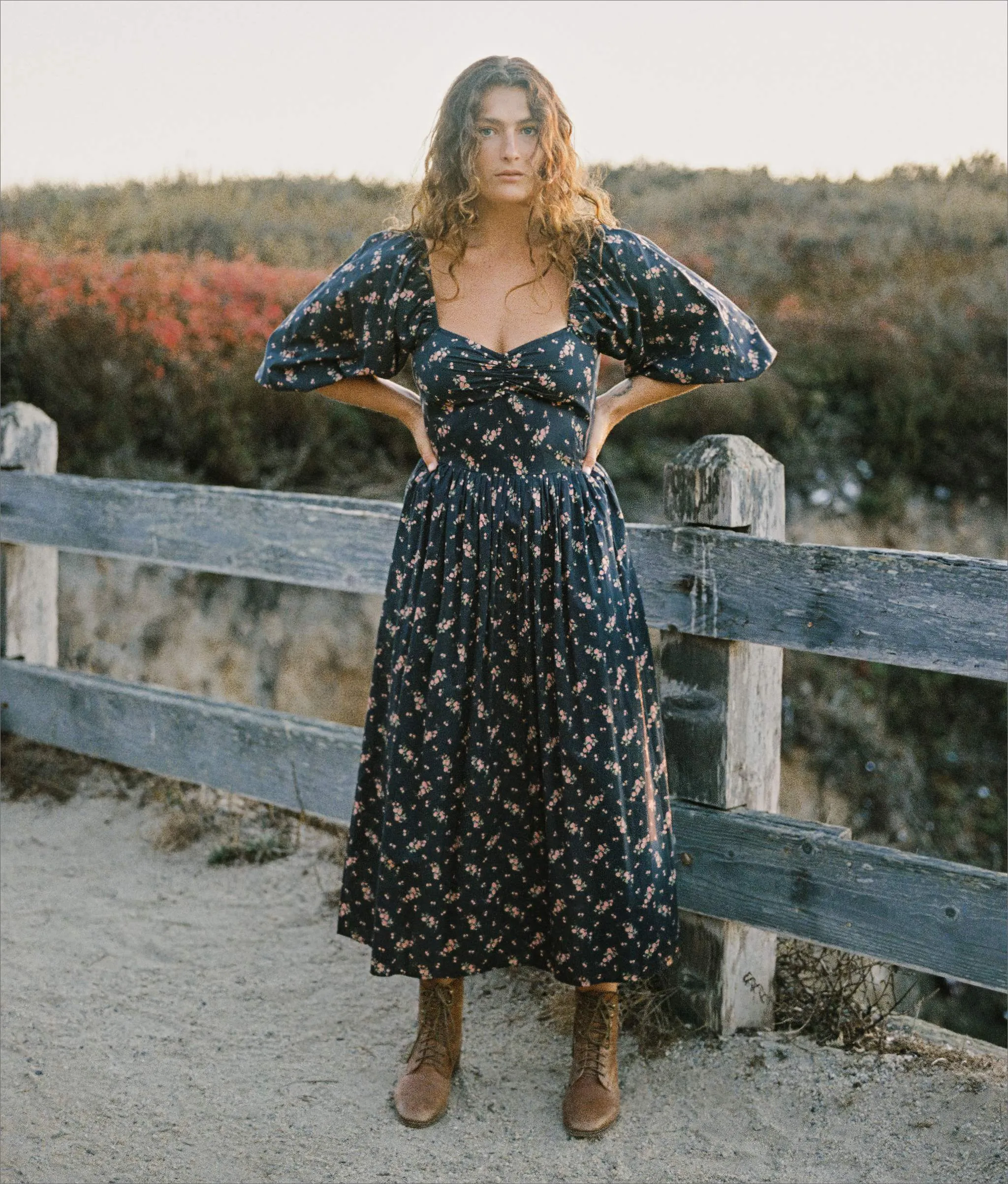 The Peyton Dress | Mums Ditsy Black sold by Christy Dawn product image thumbnail 4