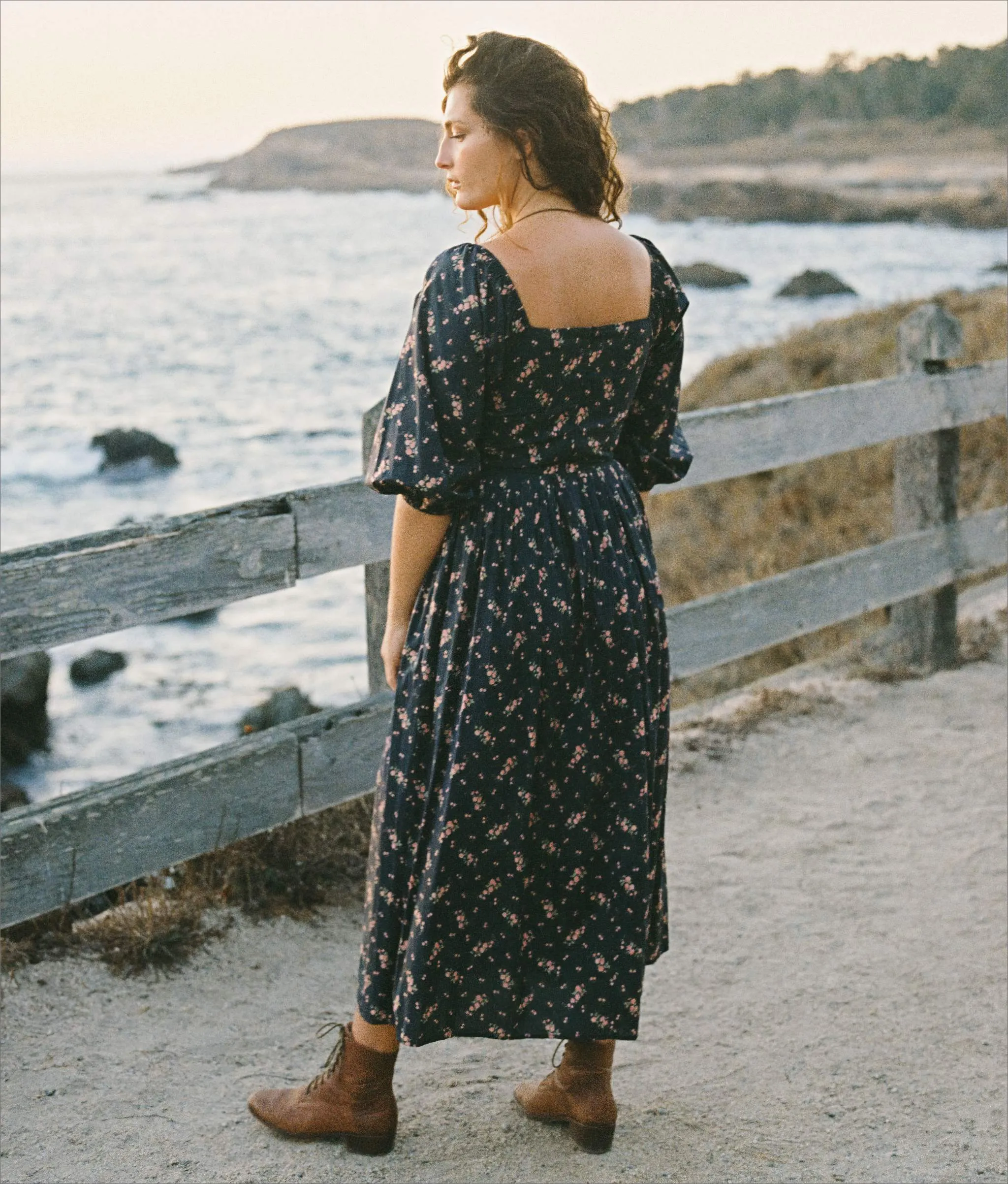 The Peyton Dress | Mums Ditsy Black sold by Christy Dawn product image thumbnail 5