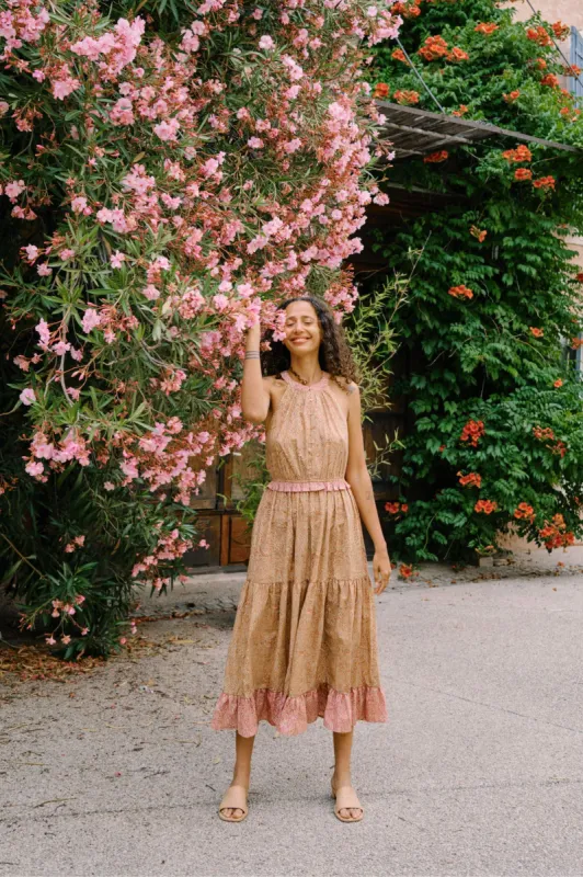 The Reese Dress | Paisley Coral sold by Christy Dawn