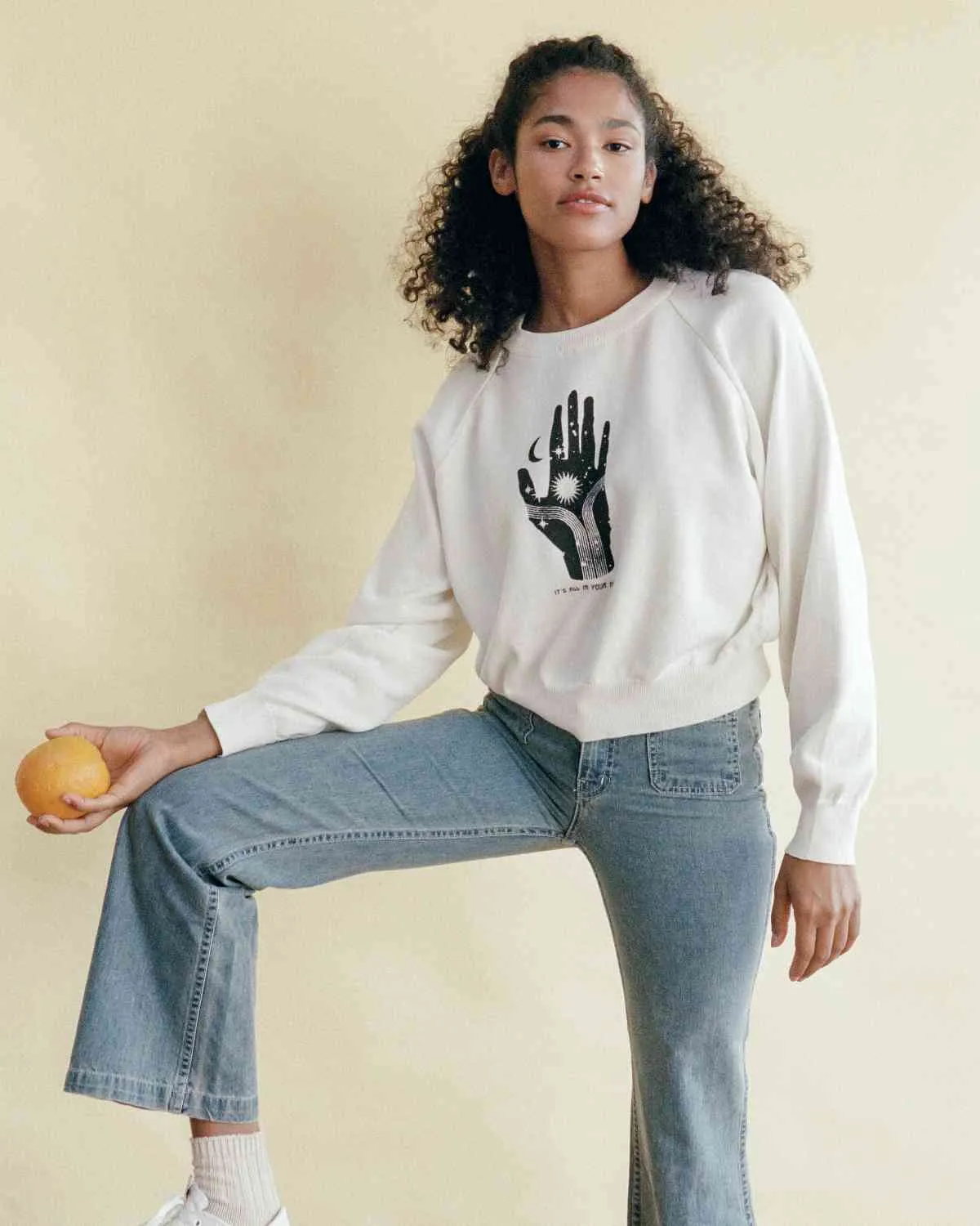 The Sonny x Real Fun, Wow! Sweater | Oatmeal sold by Christy Dawn