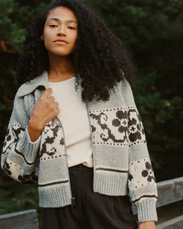 The Dylan Jacket | Intarsia sold by Christy Dawn