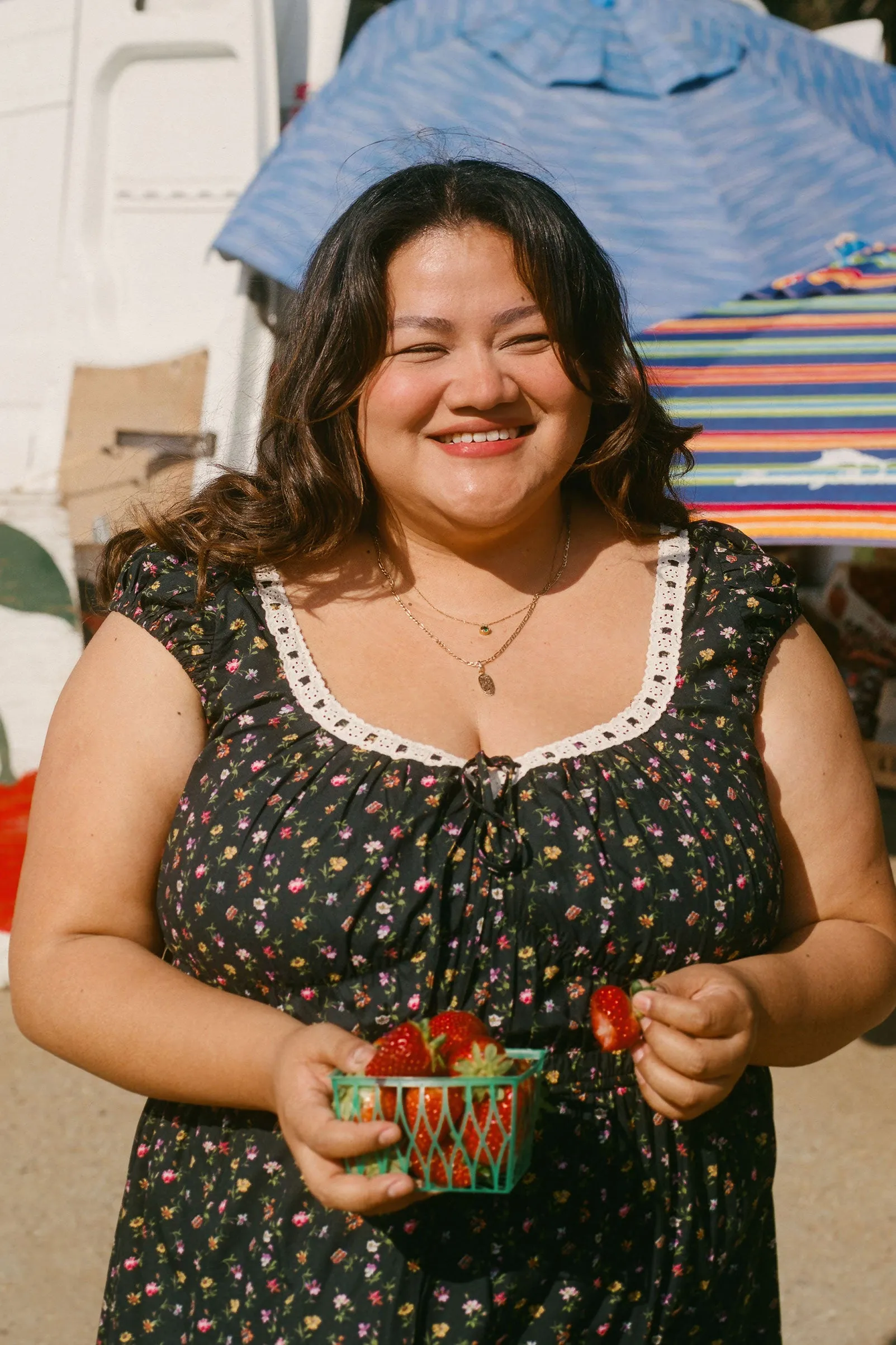 The Kelly Dress Extended | Night Garden sold by Christy Dawn product image thumbnail 4