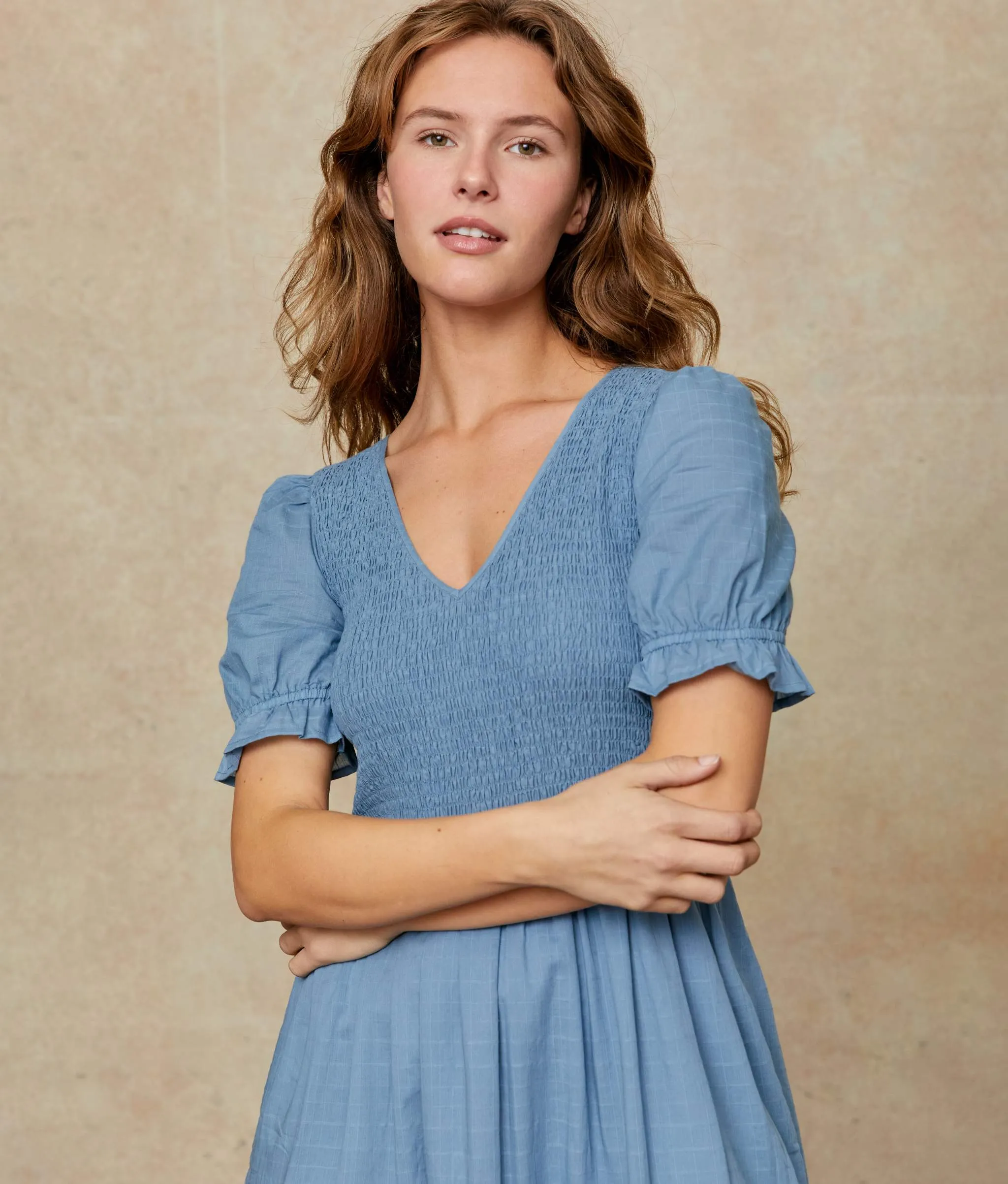 The Brooklyn Dress | Bluestone sold by Christy Dawn product image thumbnail 3