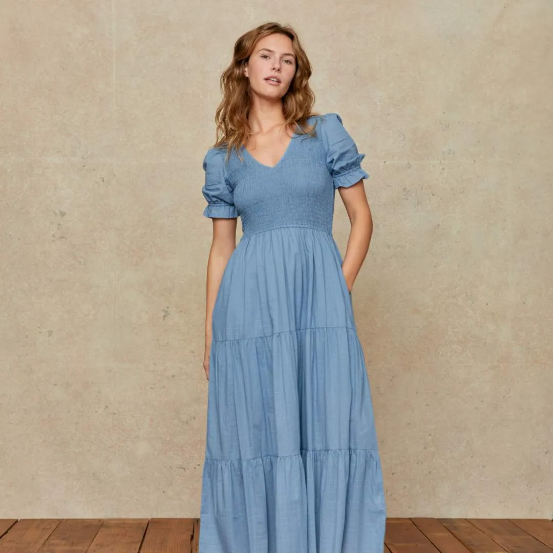 The Brooklyn Dress | Bluestone sold by Christy Dawn product image thumbnail 4