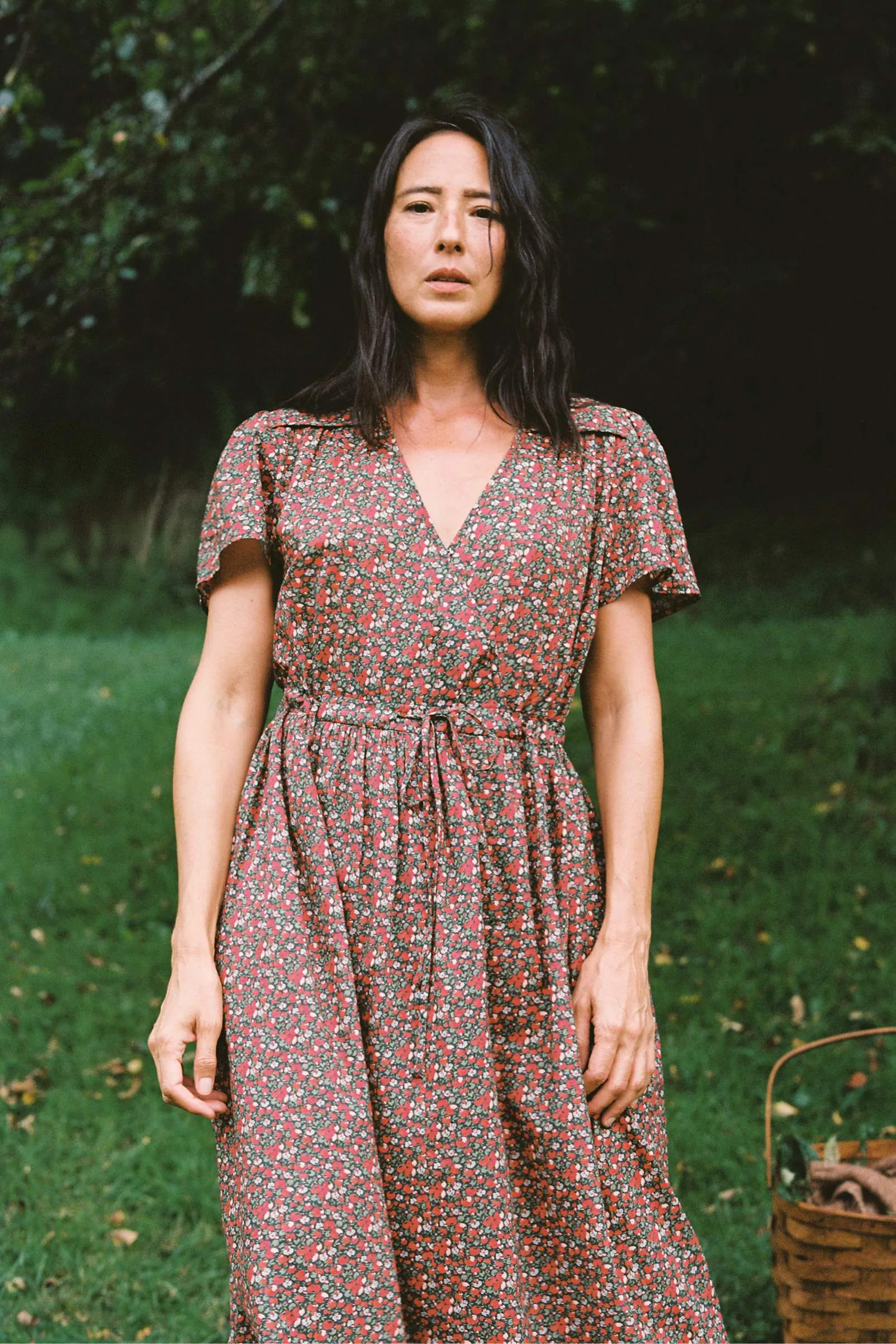 The Dawn Dress Petites | Evergreen Apple Harvest sold by Christy Dawn product image thumbnail 2