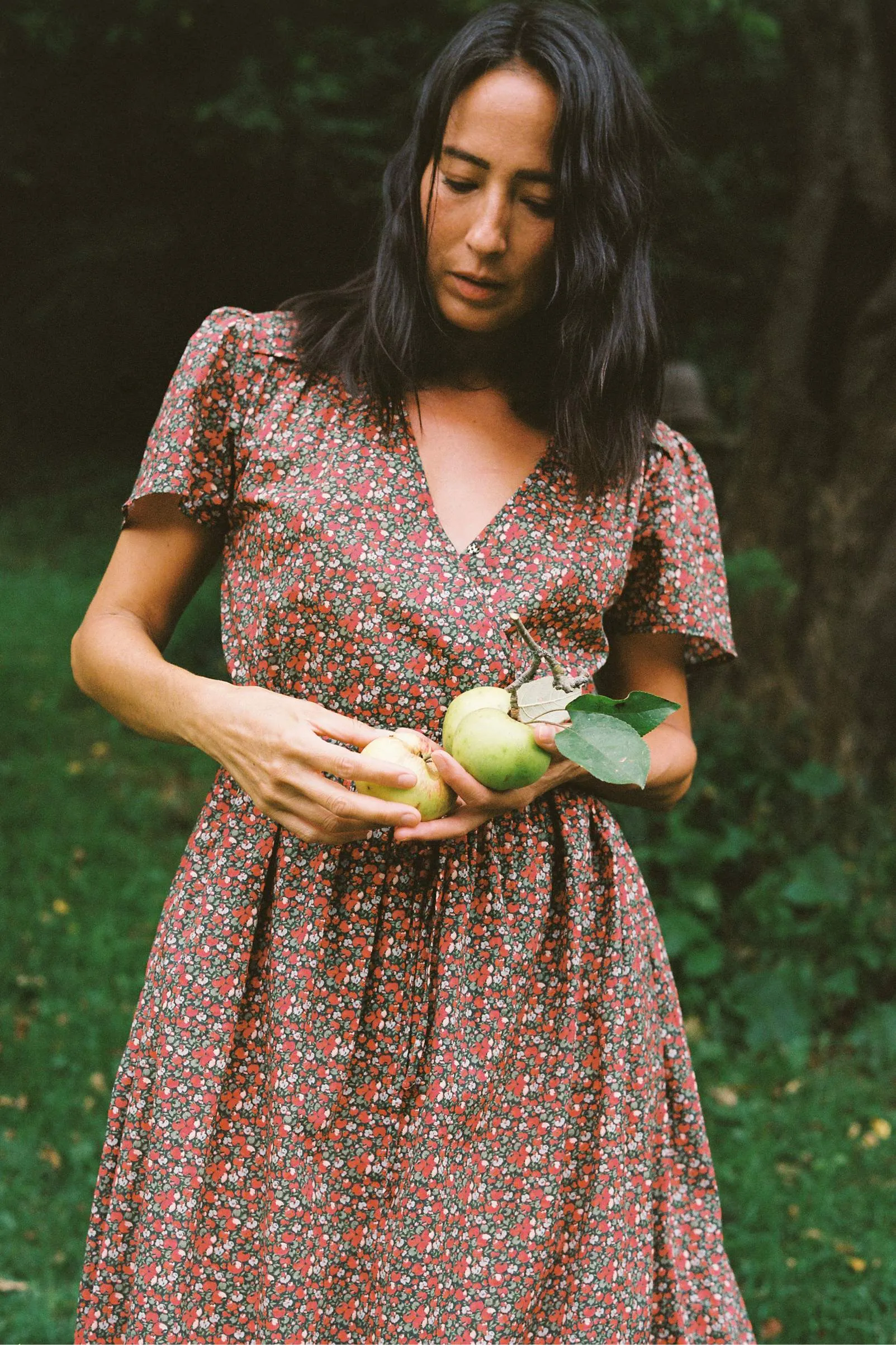 The Dawn Dress Petites | Evergreen Apple Harvest sold by Christy Dawn product image thumbnail 5