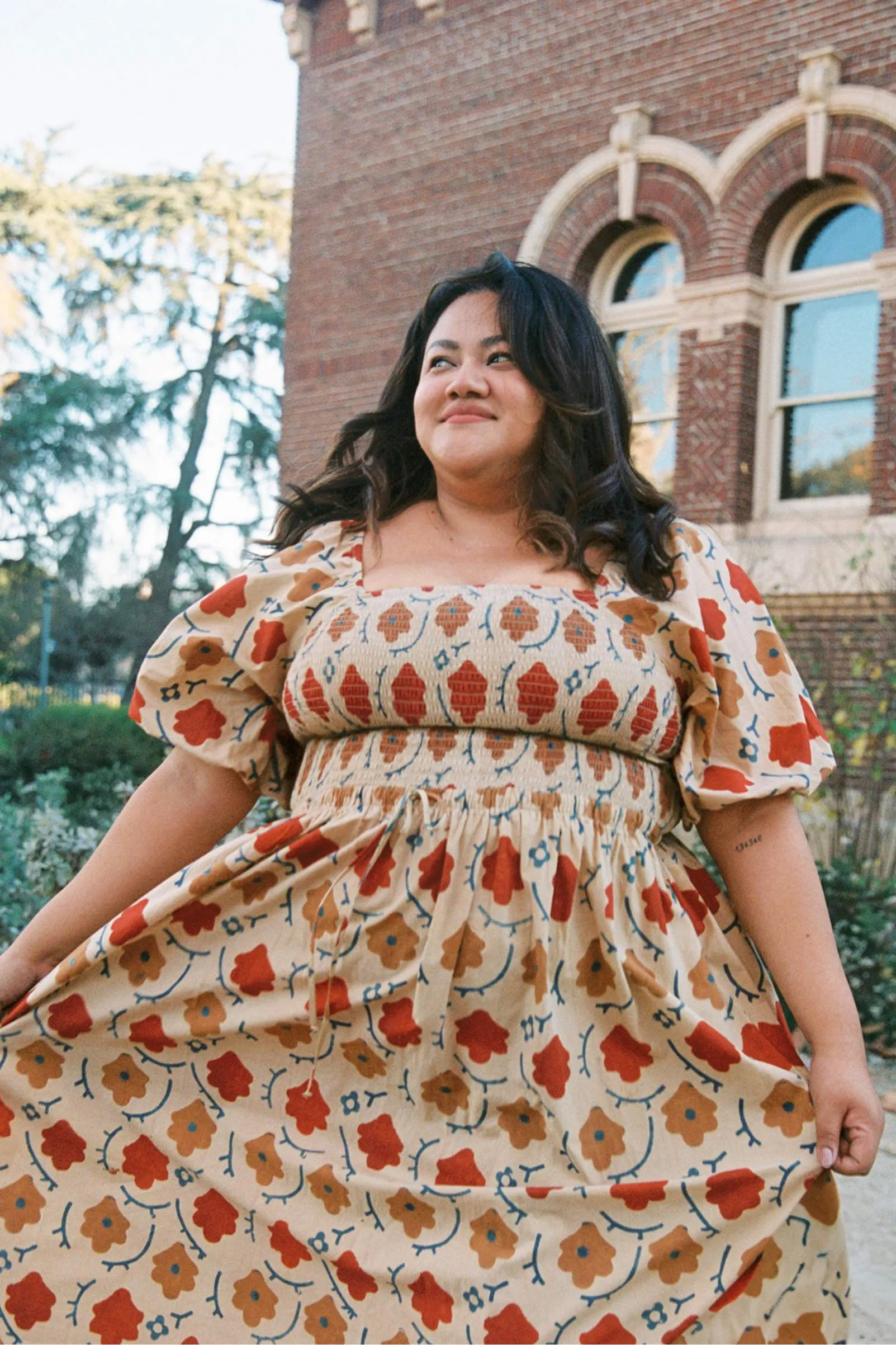 The Katrina Dress Extended | Oak Leaf sold by Christy Dawn product image thumbnail 2