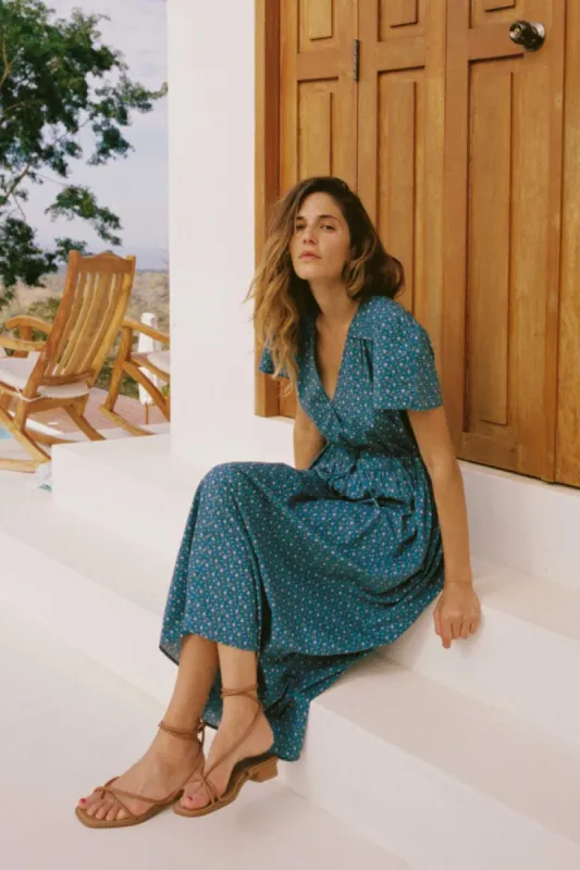 The Dawn Dress | Essence Blue sold by Christy Dawn