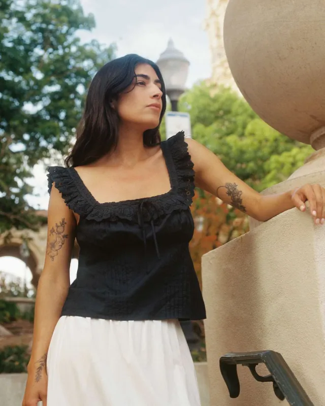 The Valerie Blouse | Night sold by Christy Dawn