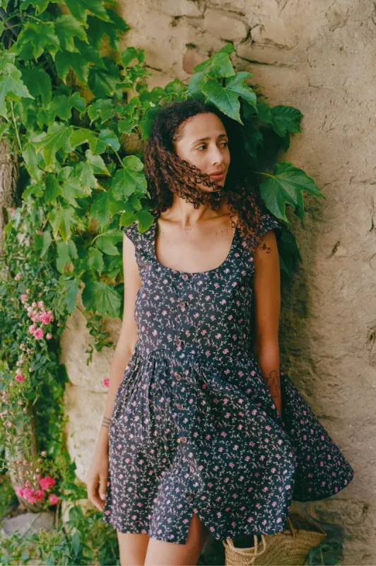 The Roberta Dress | Night Trellis sold by Christy Dawn