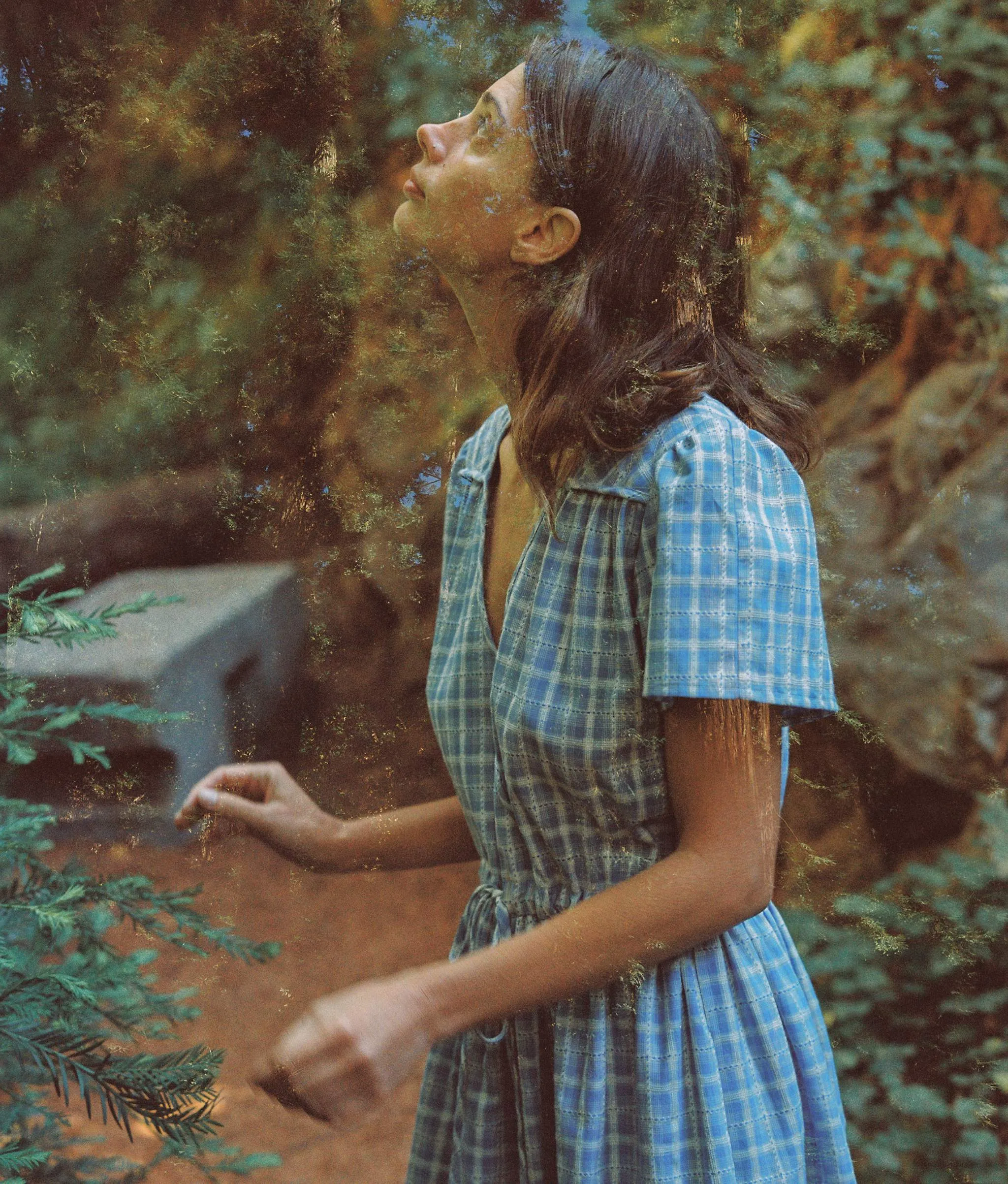 The Dawn Dress | Cornflower Basketweave sold by Christy Dawn product image thumbnail 3