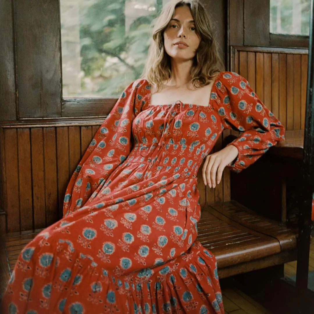 The Jennica Dress | Sienna Sunflower sold by Christy Dawn product image thumbnail 3