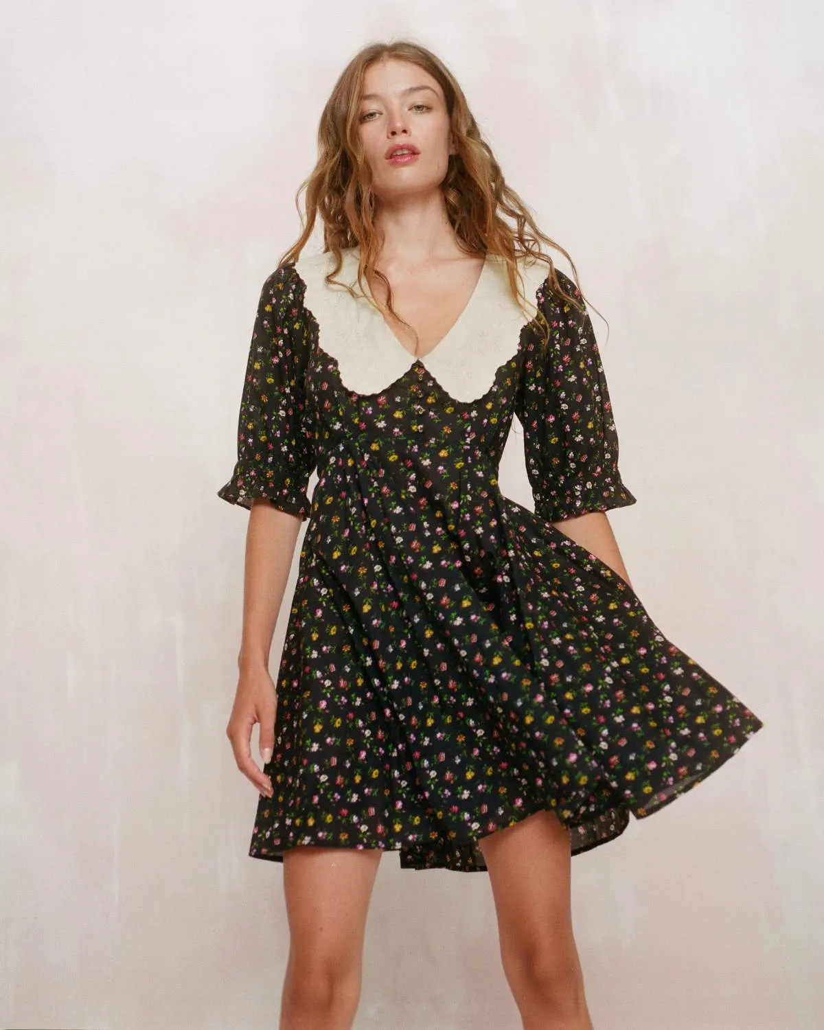 The Mischa Dress | Night Garden sold by Christy Dawn