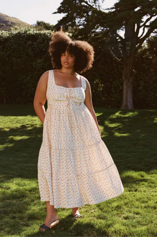 The Adele Dress Extended | Carnelian Aster Garden sold by Christy Dawn