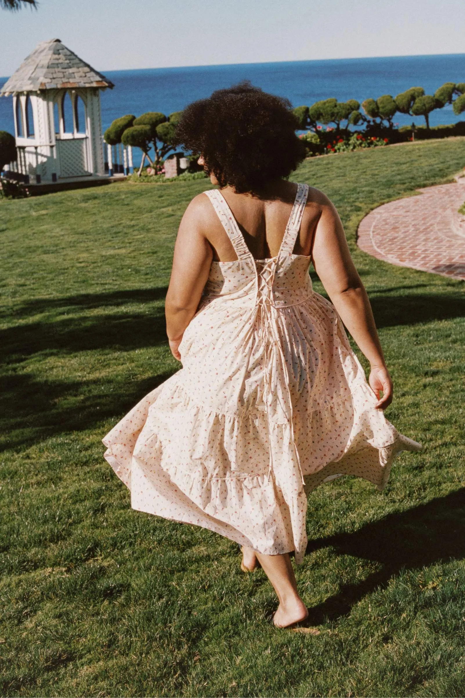 The Adele Dress Extended | Carnelian Aster Garden sold by Christy Dawn product image thumbnail 5