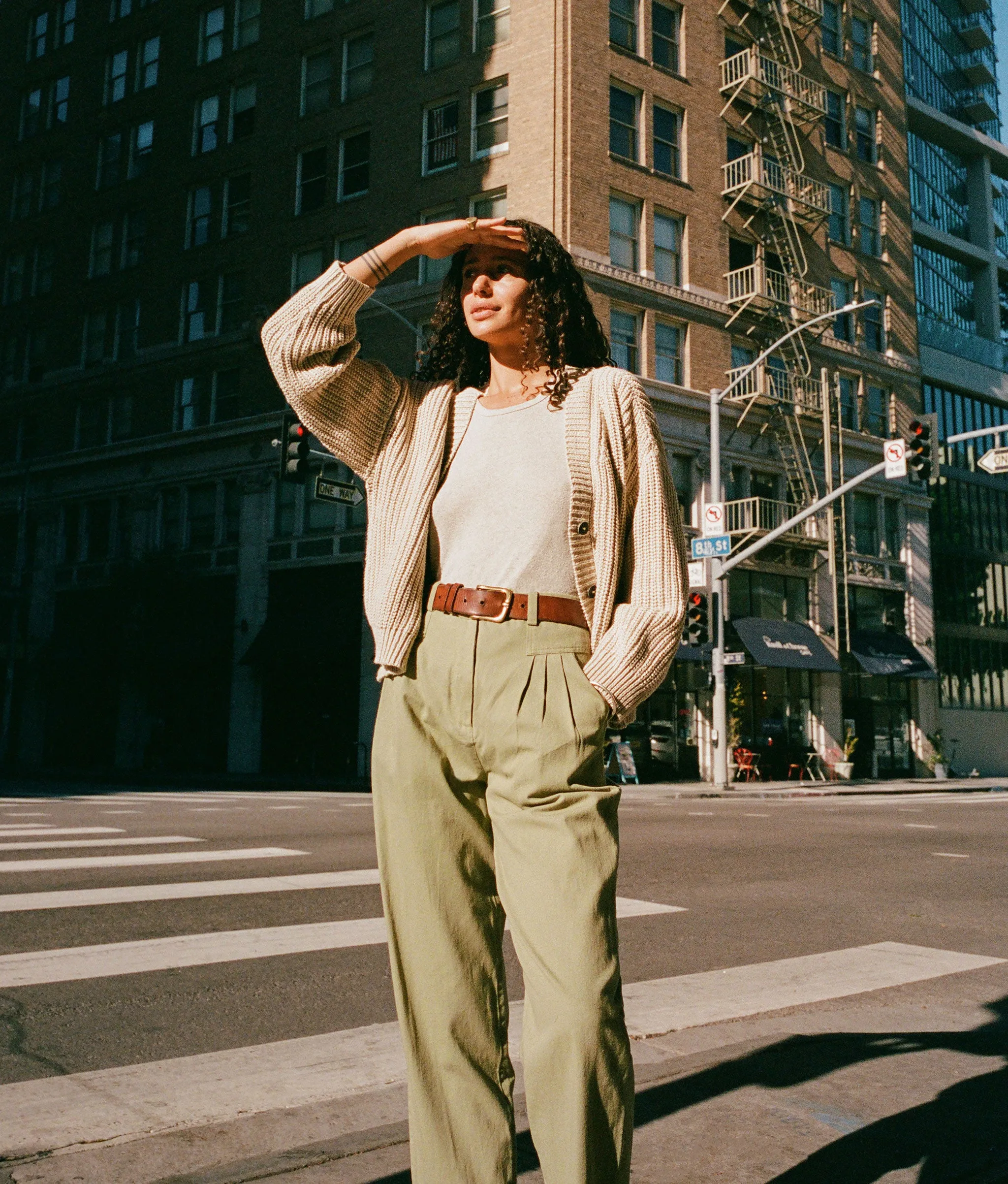 The Judene Pant | Olive sold by Christy Dawn product image thumbnail 3