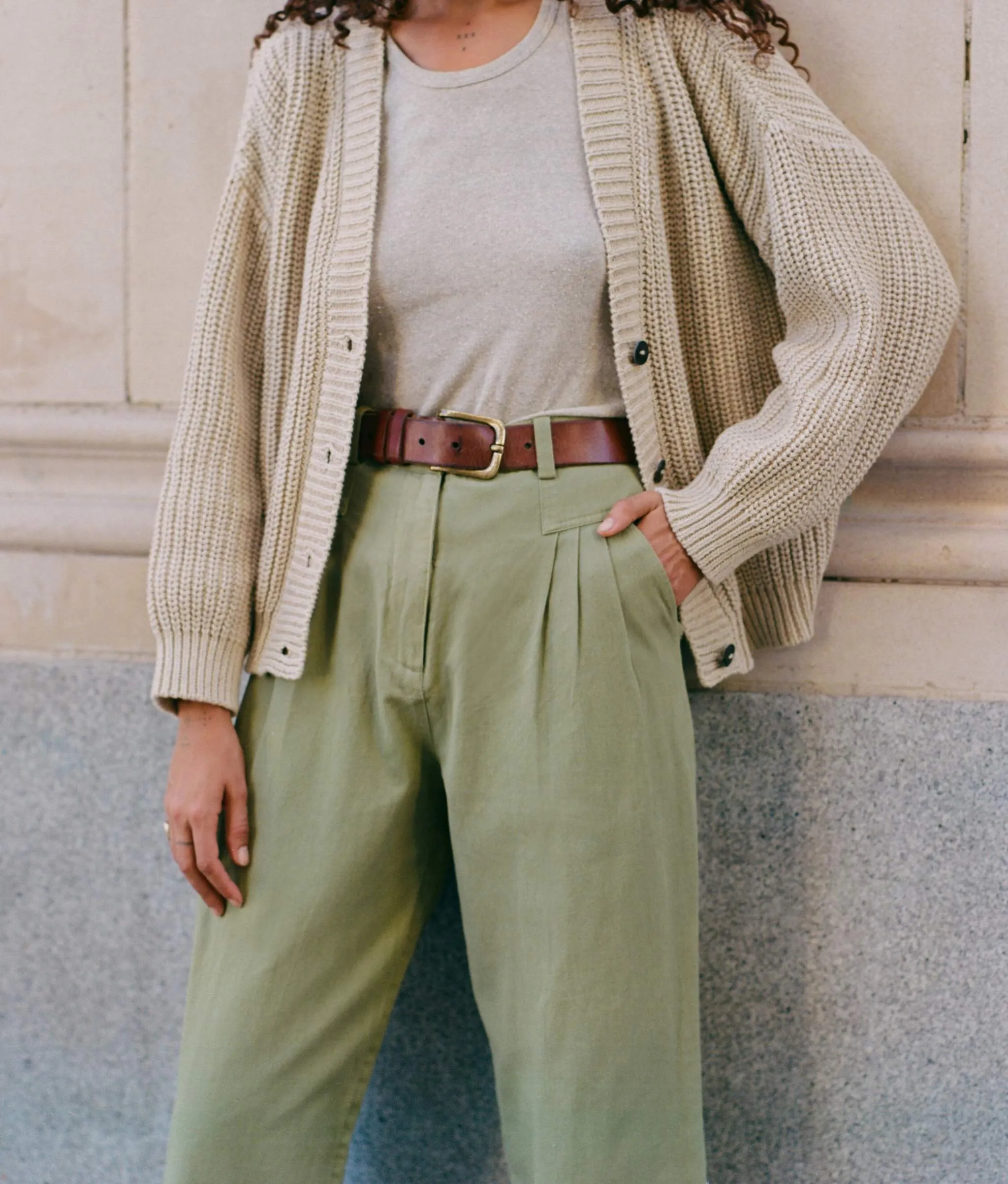 The Judene Pant | Olive sold by Christy Dawn product image thumbnail 2