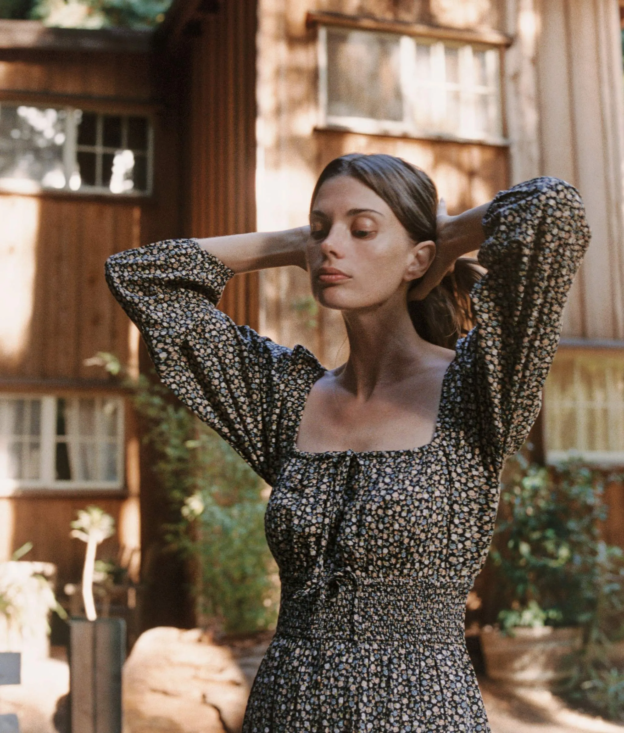 The Jennica Dress | Noir Harvest sold by Christy Dawn product image thumbnail 3