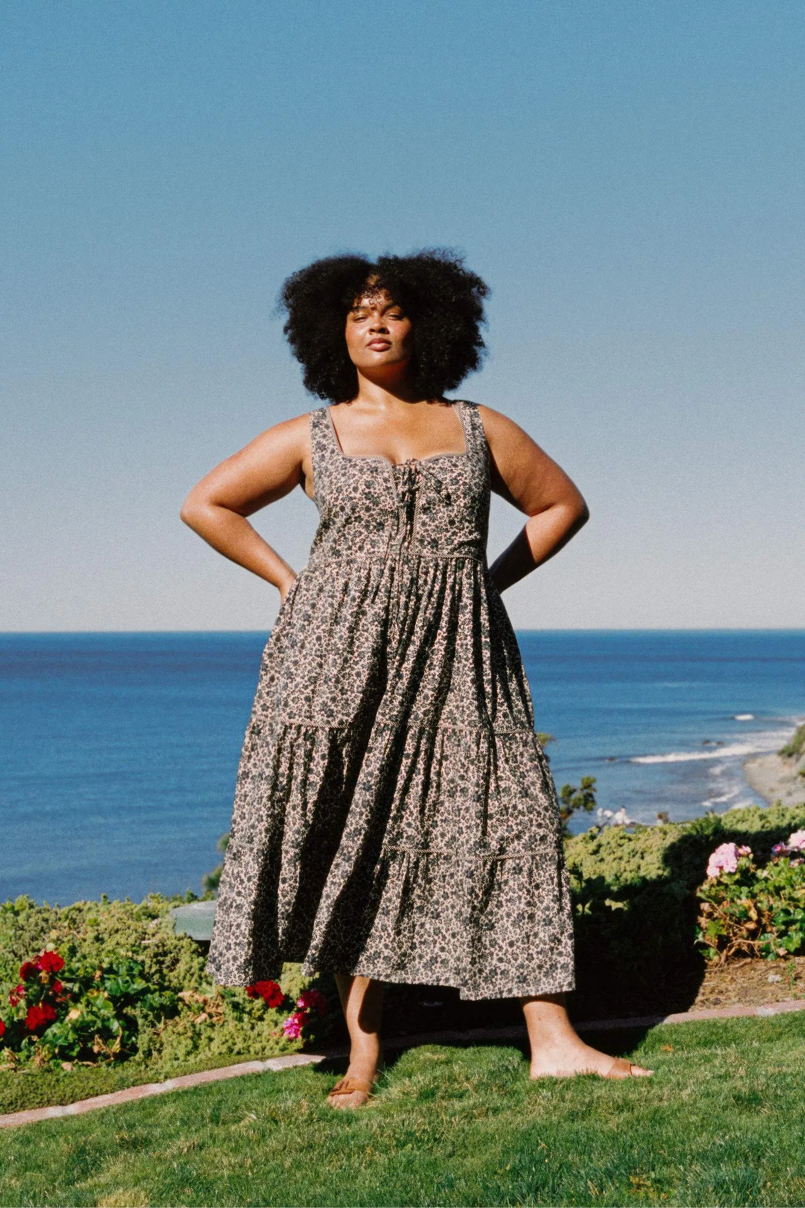 The Adele Dress Extended | Daisy Black sold by Christy Dawn product image thumbnail 2