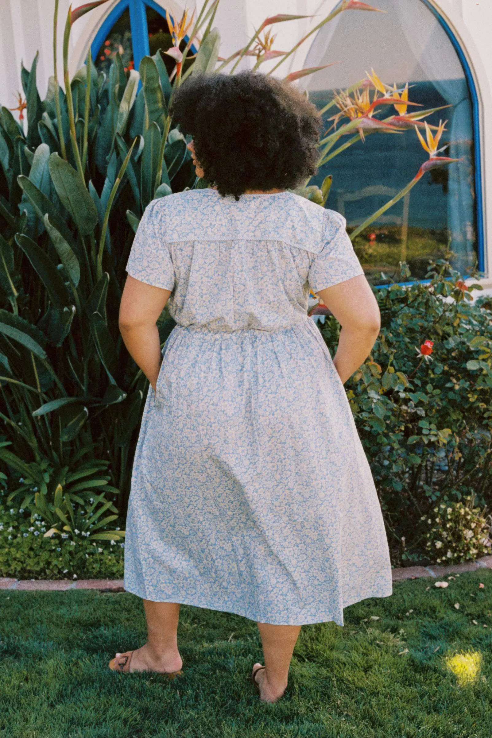 The Dawn Dress Extended | Daisy Blue sold by Christy Dawn product image thumbnail 5