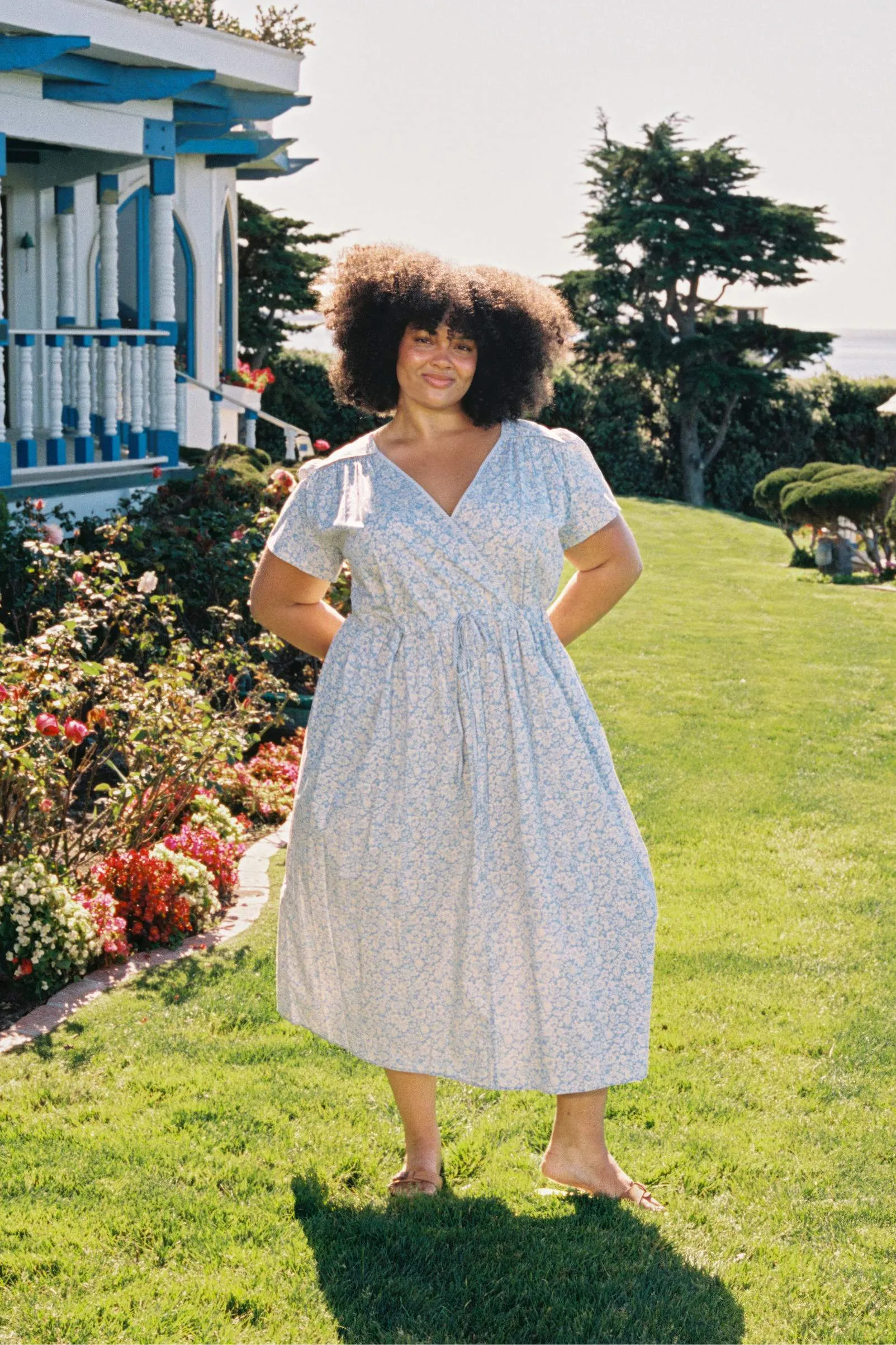 The Dawn Dress Extended | Daisy Blue sold by Christy Dawn